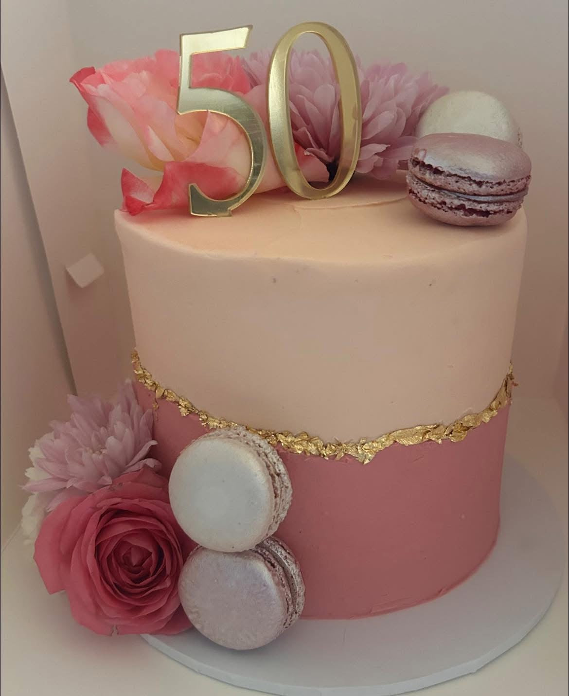 '50' cake topper