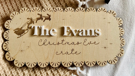 The Evans family plaque