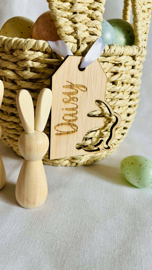 Ply Easter basket tags