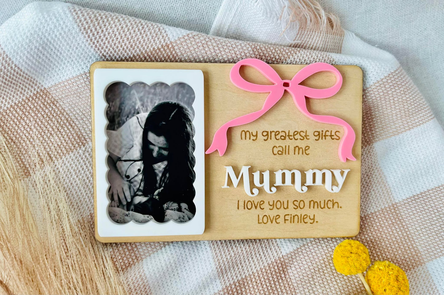 My greatest gifts photo frame