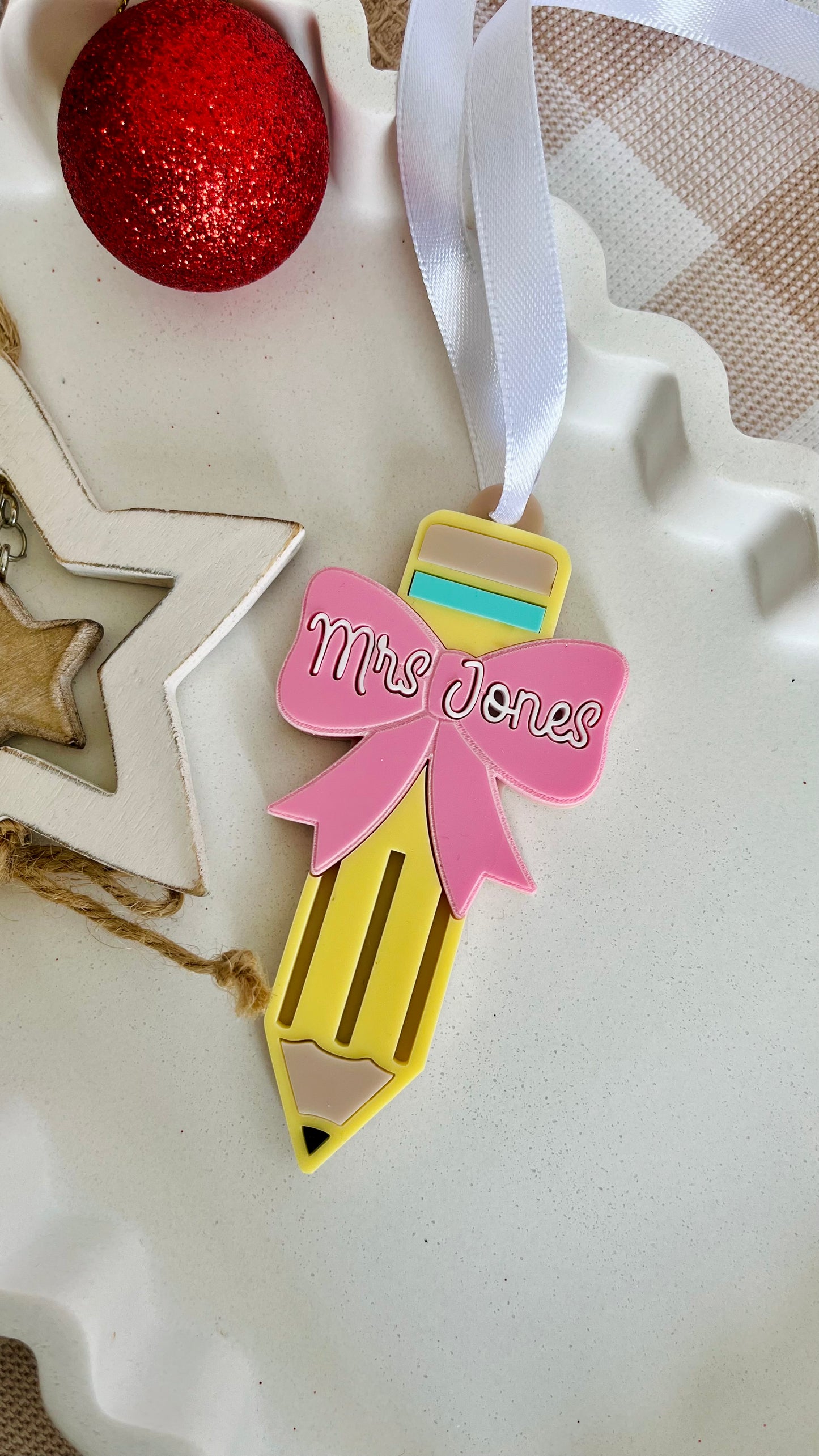 Teacher keyring