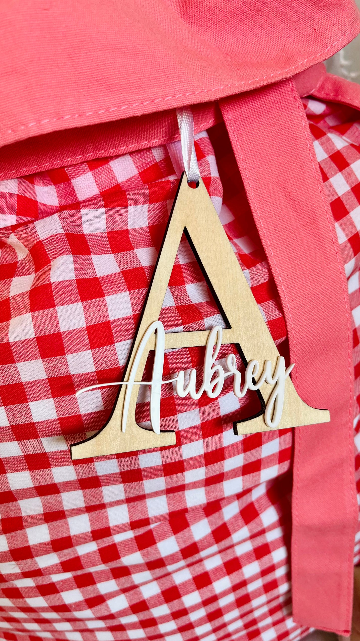 Small ‘Aubrey' Santa sack tag