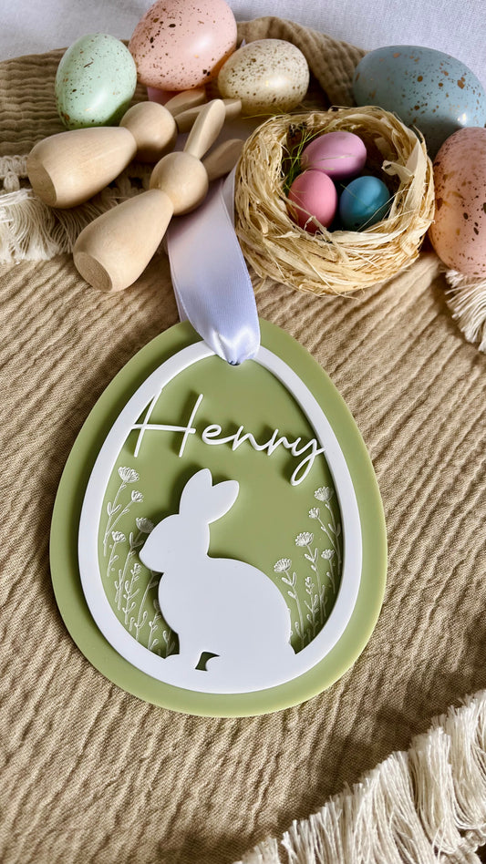 Engraved personalised tag
