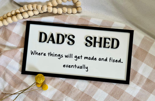Acrylic/ ply sign