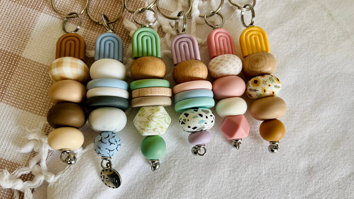 Multi design arch keychain