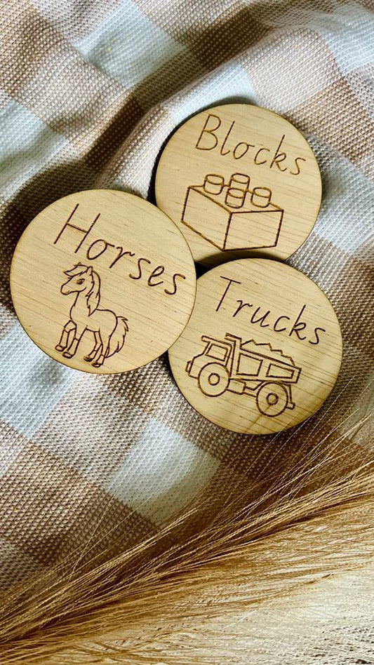 Toy labels