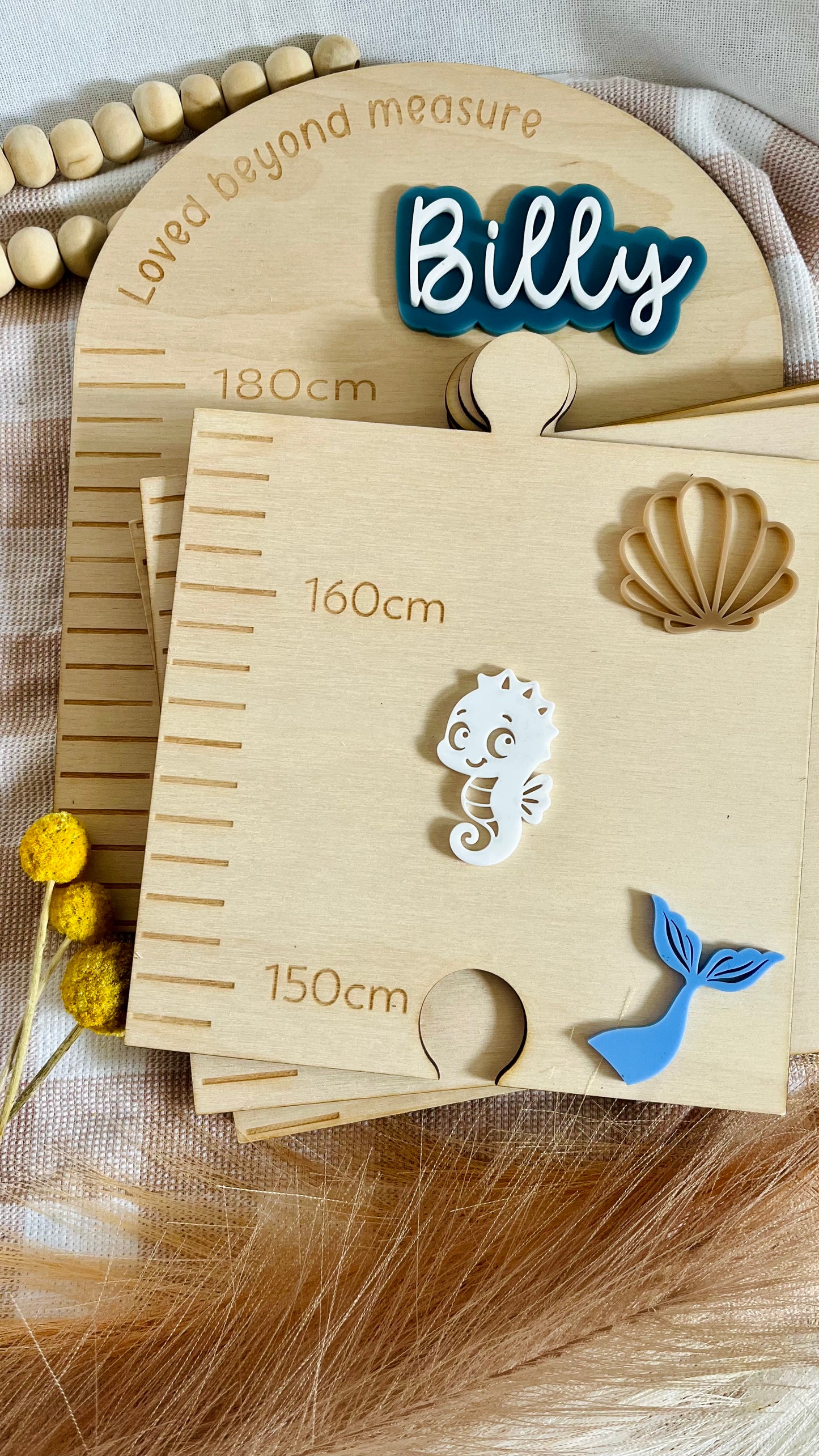 Mermaid theme growth chart