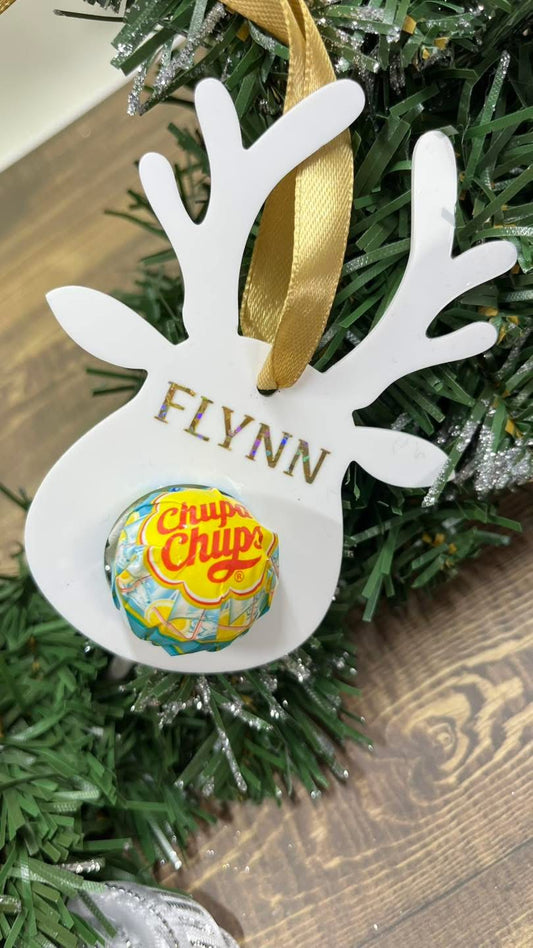 Reindeer lollipop holder
