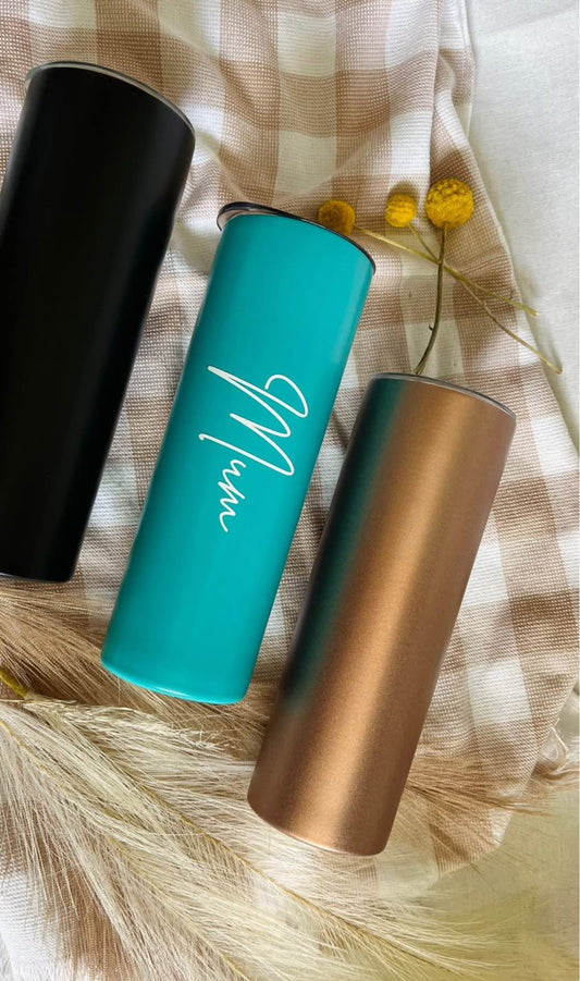 Skinny tumblers