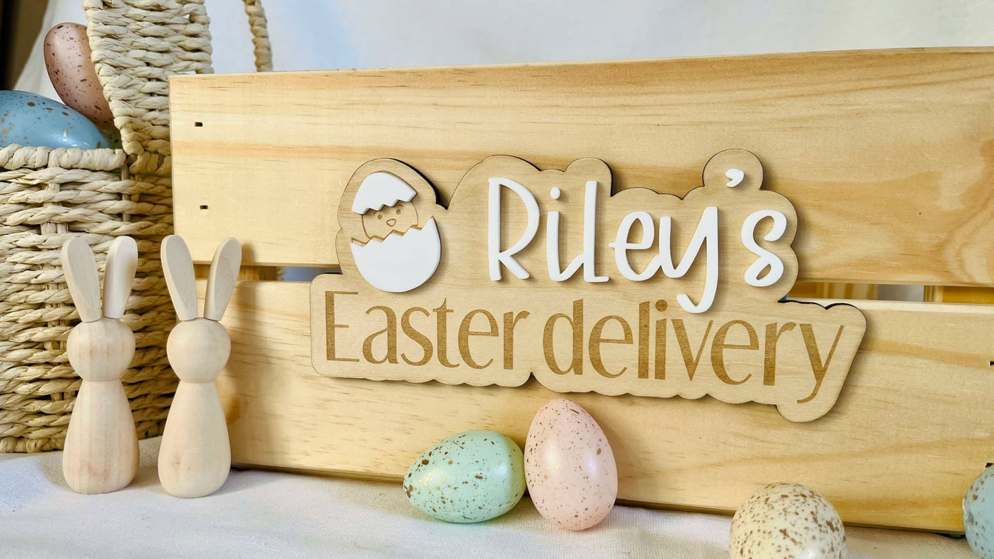 Hatching egg plaque