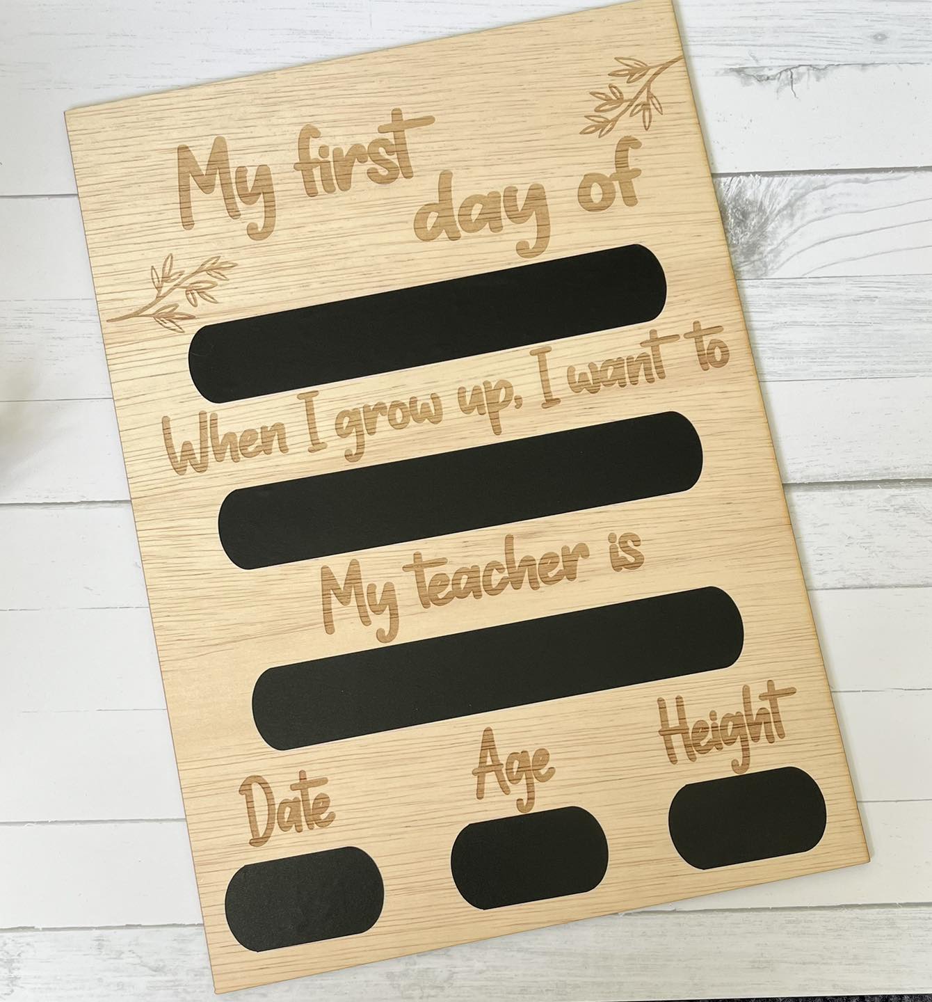 First day boards