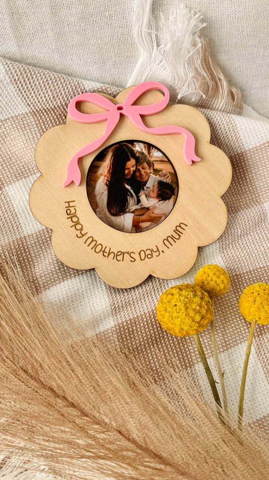 Happy Mother's Day, Mum Daisy photo frame