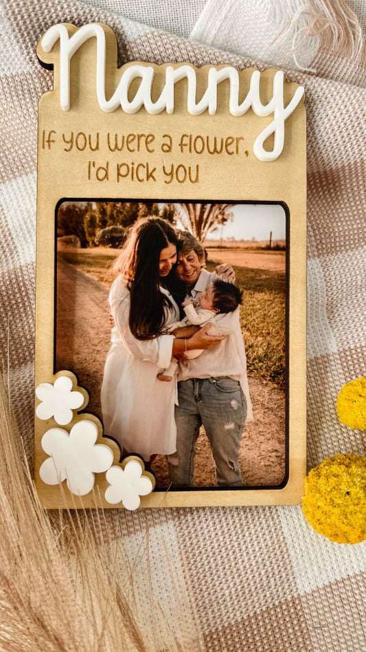 Simple flower frame