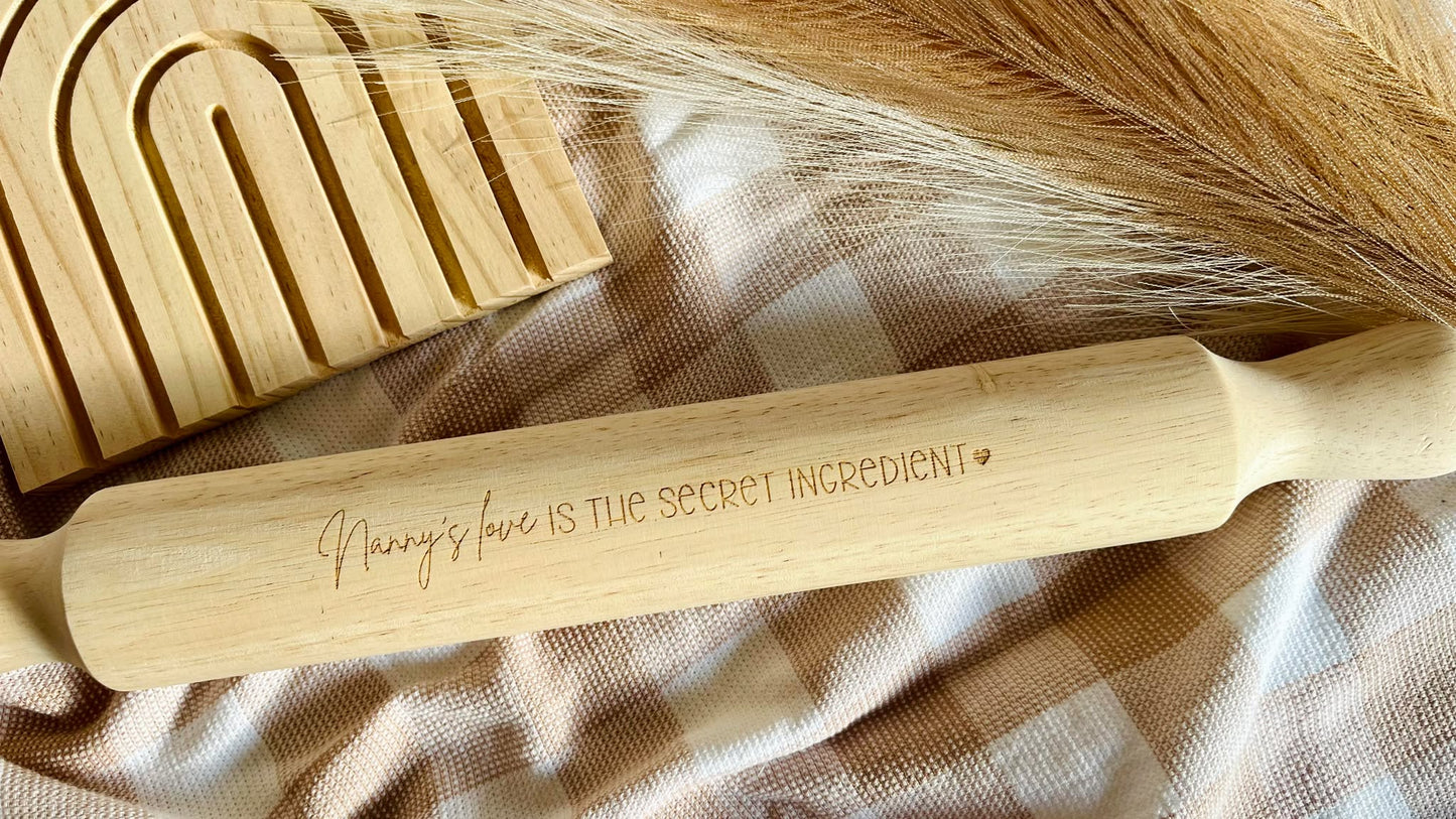 Wooden rolling pin