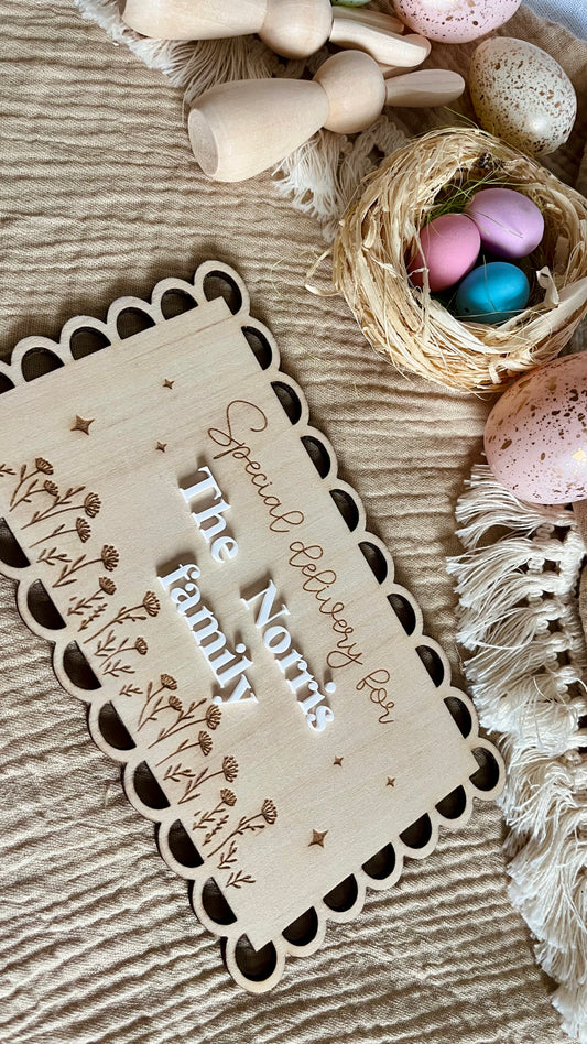 'The Norris family' Easter plaque