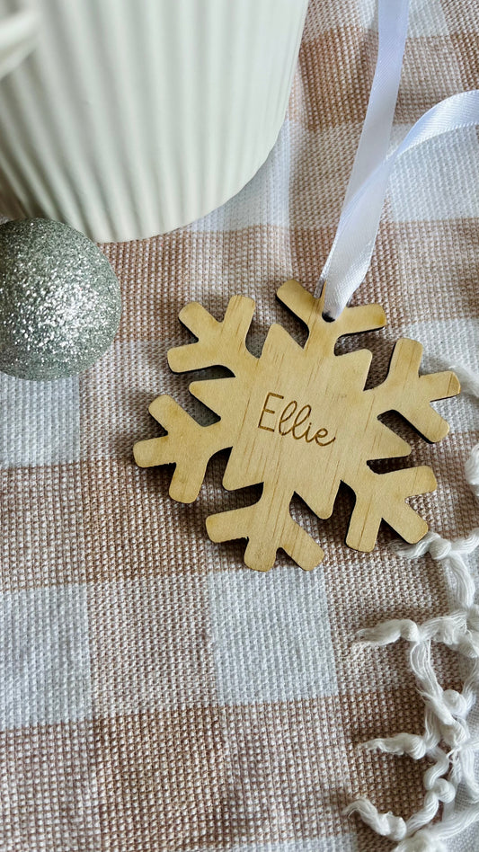 Ellie ply icicle Christmas tree ornaments