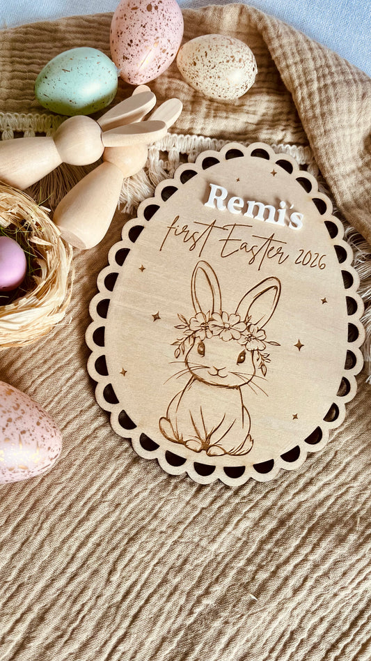 Easter egg first Easter plaque