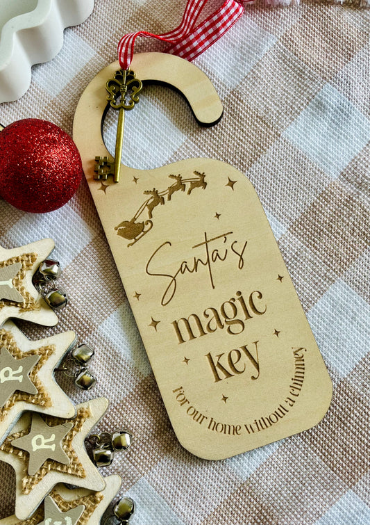 Santa’s Magic Key for door handle