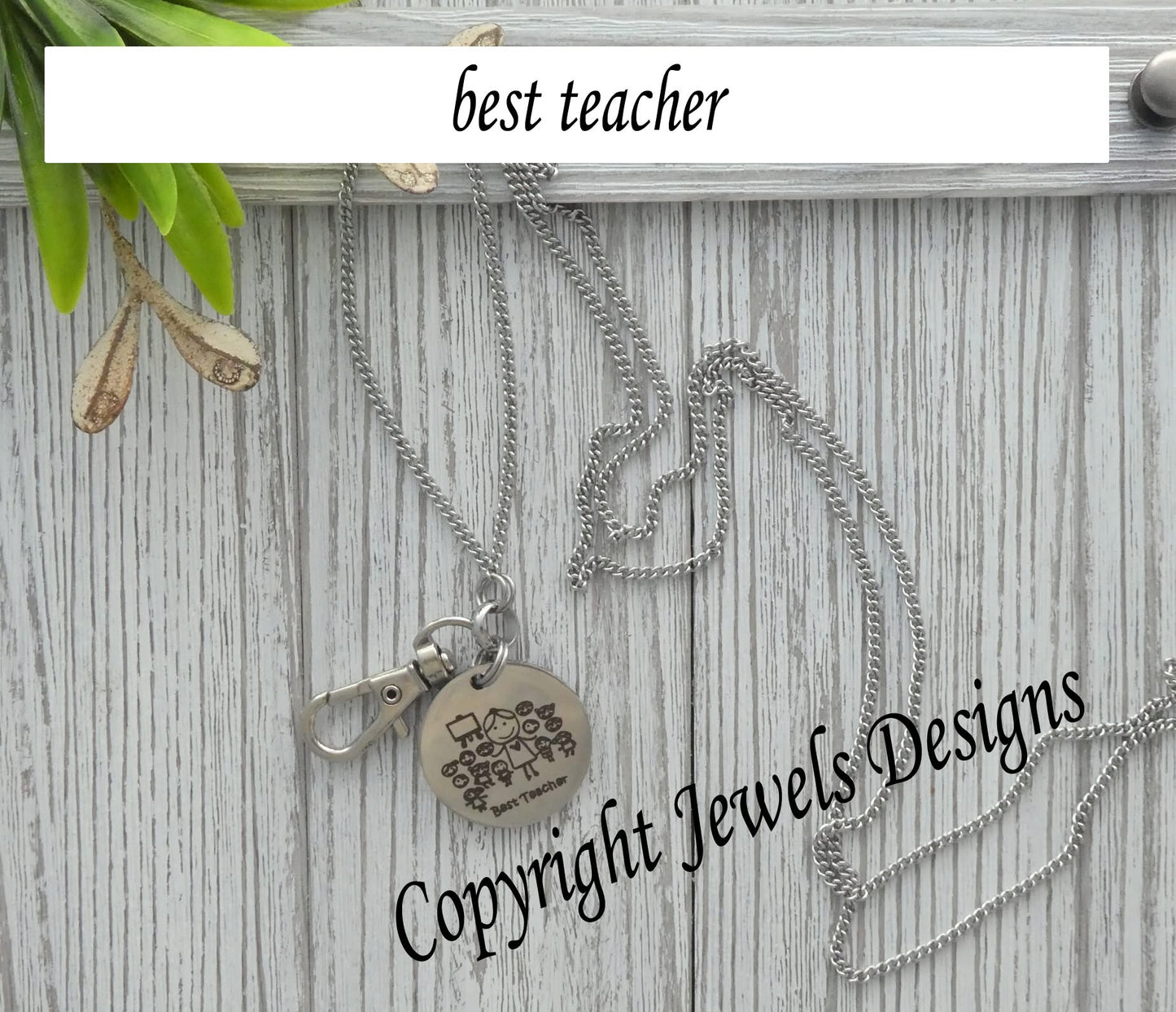 Best teacher chain lanyard