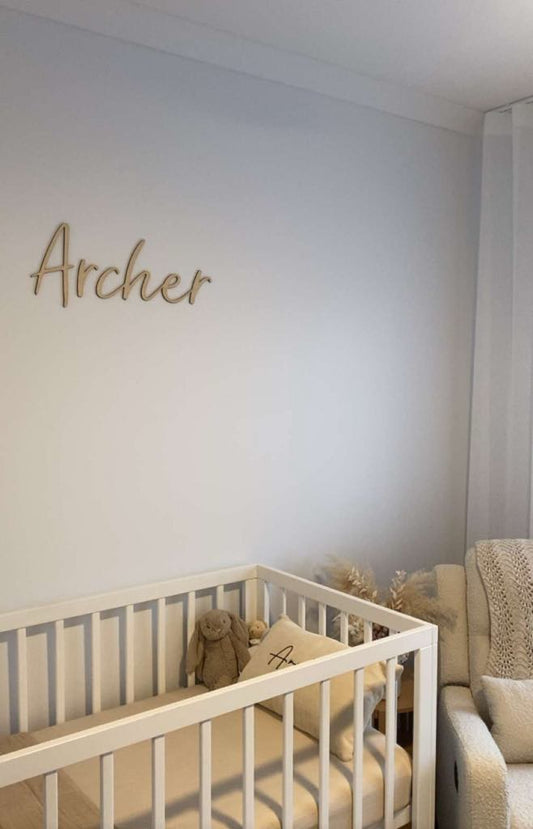 Ply wall signage
