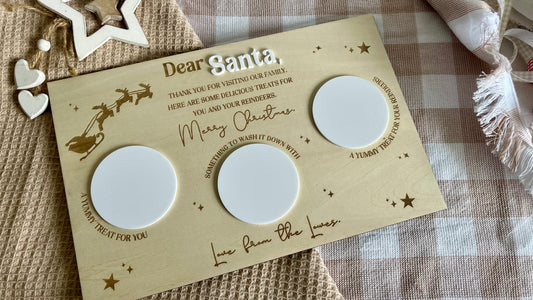 Santa treat board design 1