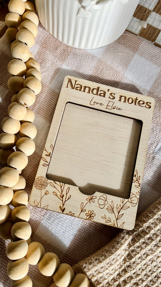 Mother's Day notepad holder