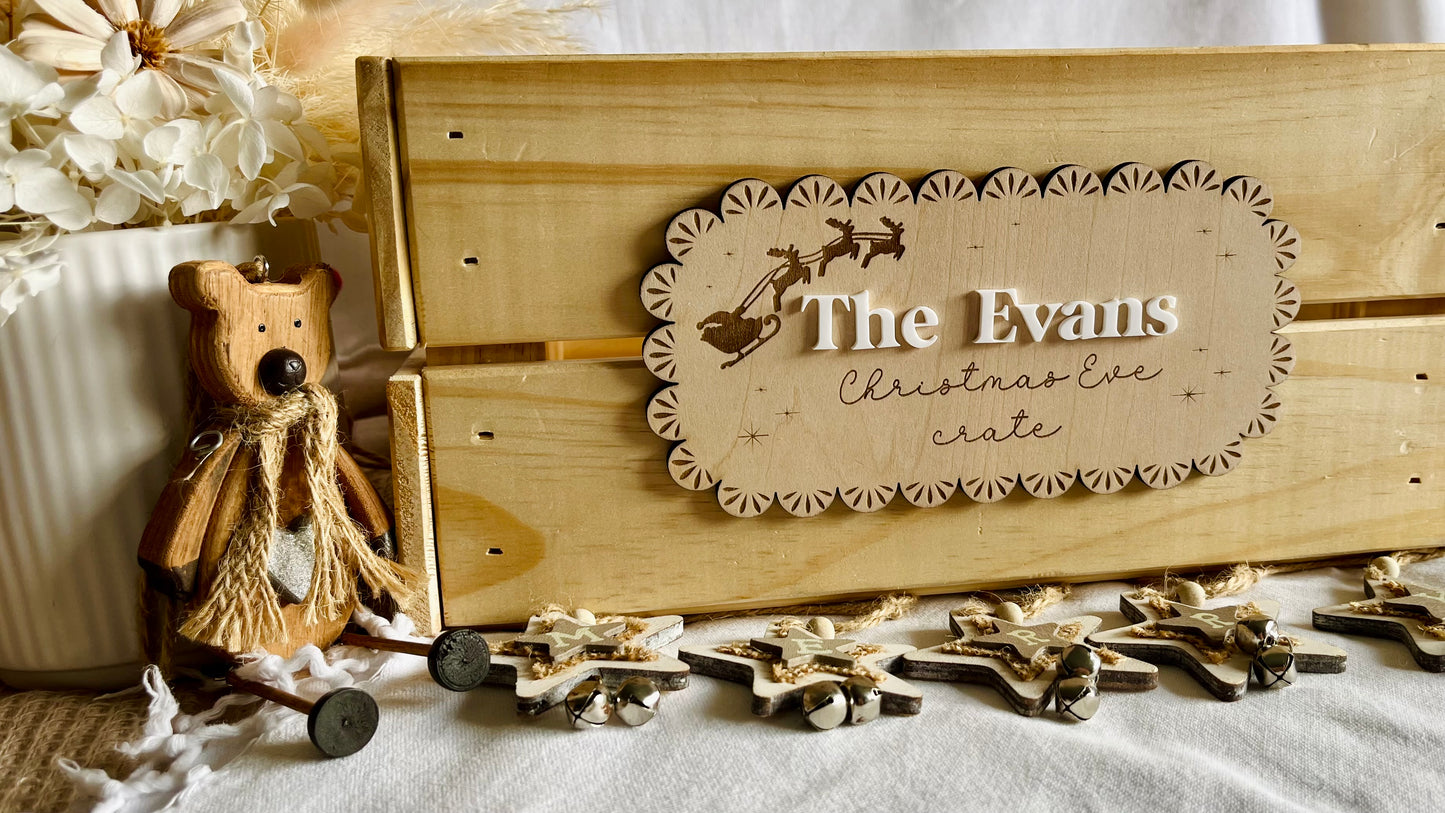 The Evans family plaque