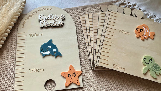 Sealife theme growth chart