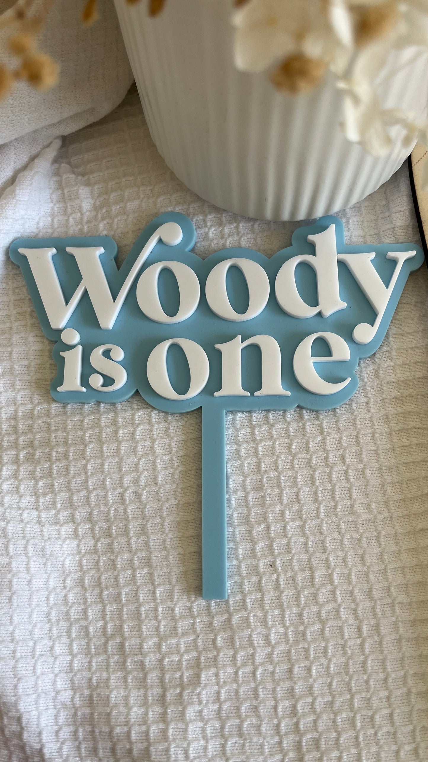 Woody is one topper (two layer)