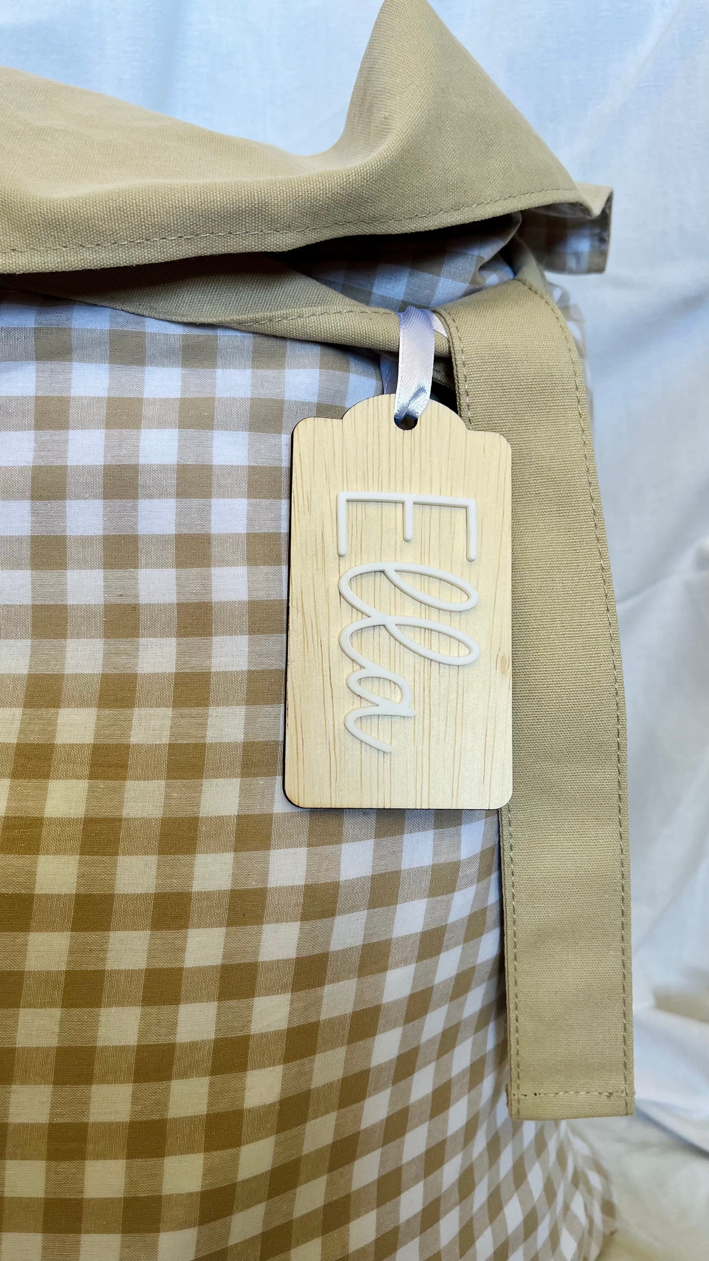'Ella' Santa sack tag