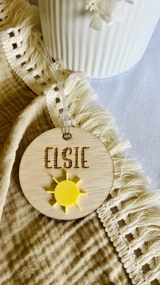 Flower name tag