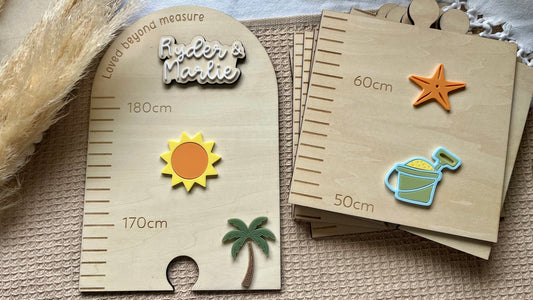 Summer theme growth chart