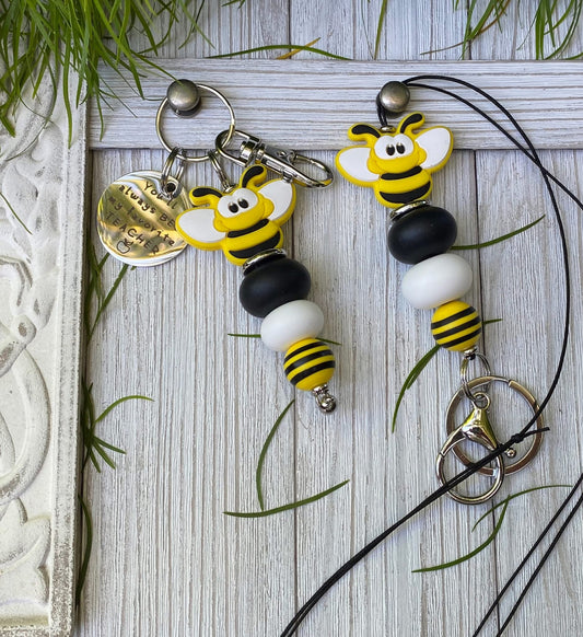 You will always BEE my favourite teacher- key chain or lanyard