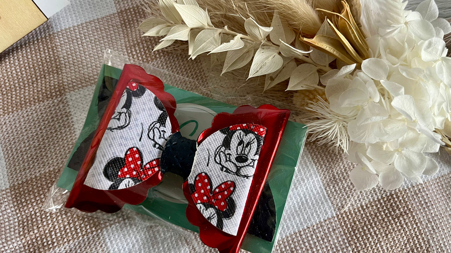 Christmas theme hair bows