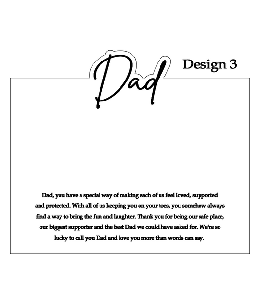 Daddy frame