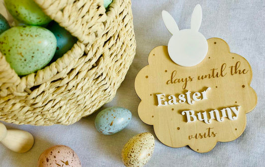 Scalloped Easter count down