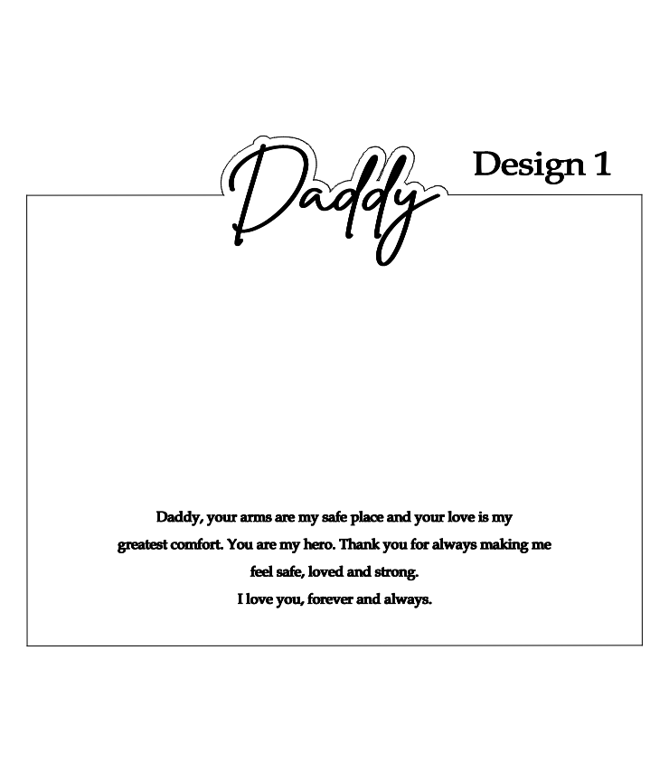 Daddy frame