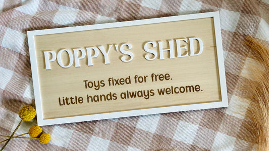 Acrylic/ ply sign