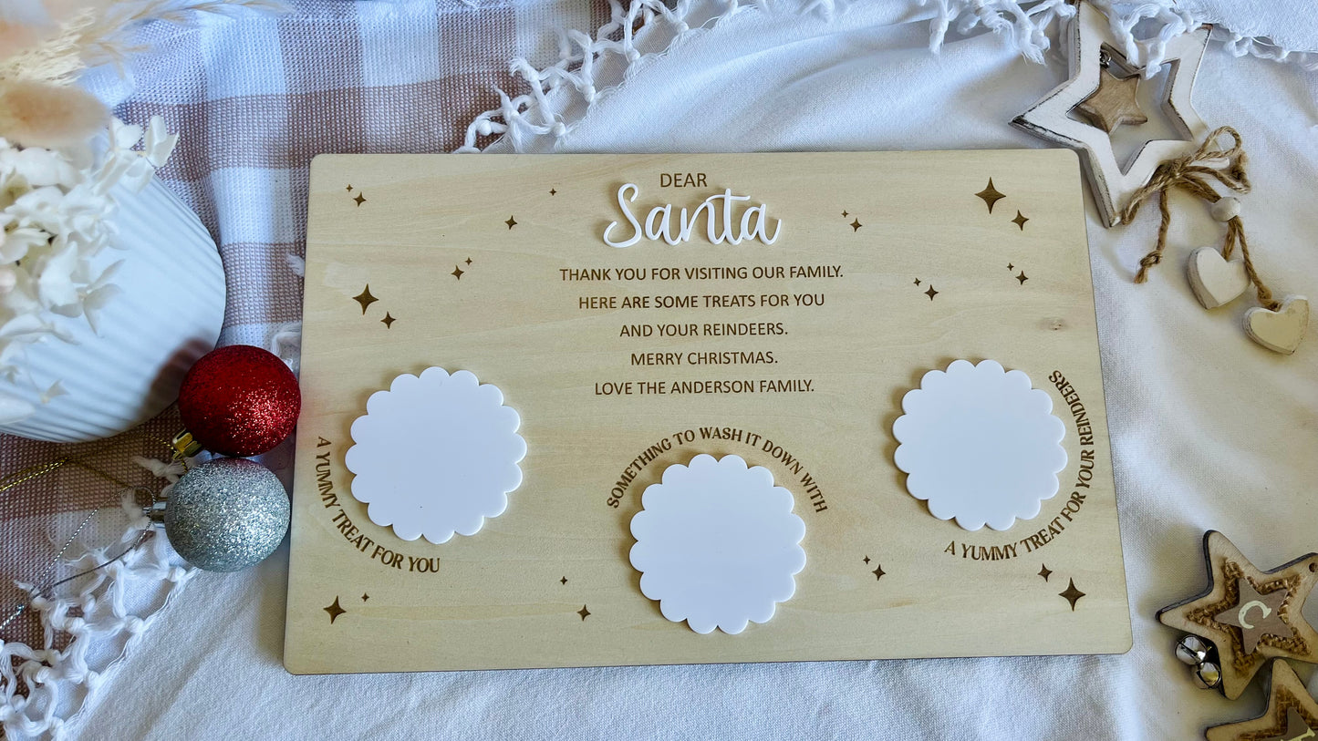Santa treat board design 2