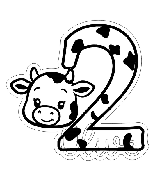 Farm animals and number