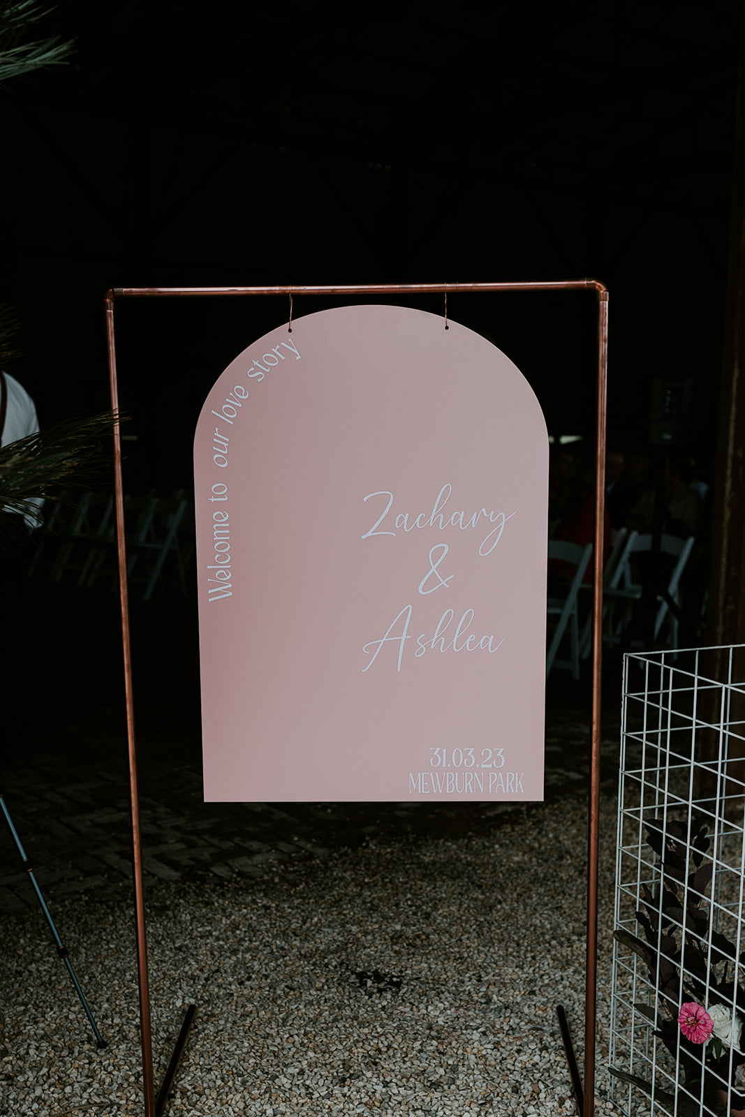 Customised A1 sign