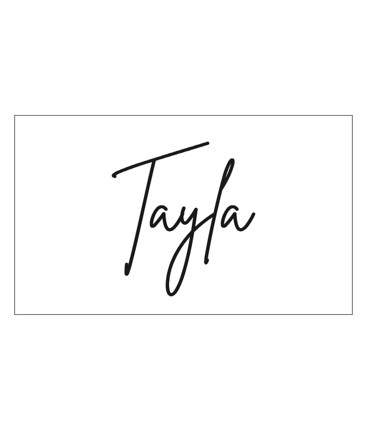 Personalised place setting cards
