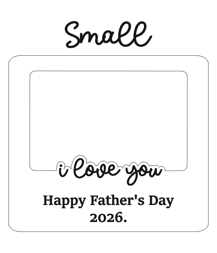 Engraved frame